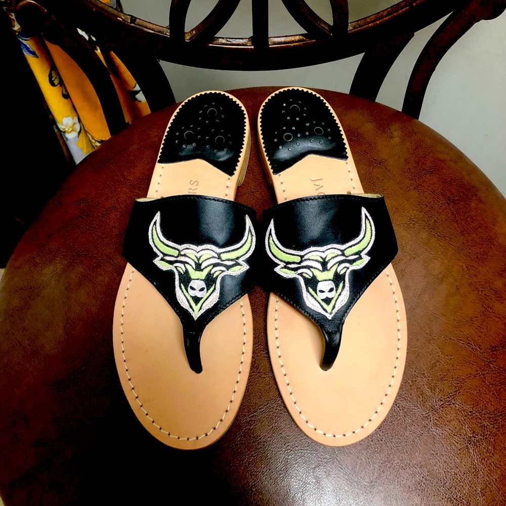 Jack Rogers Taurus collection leather thong